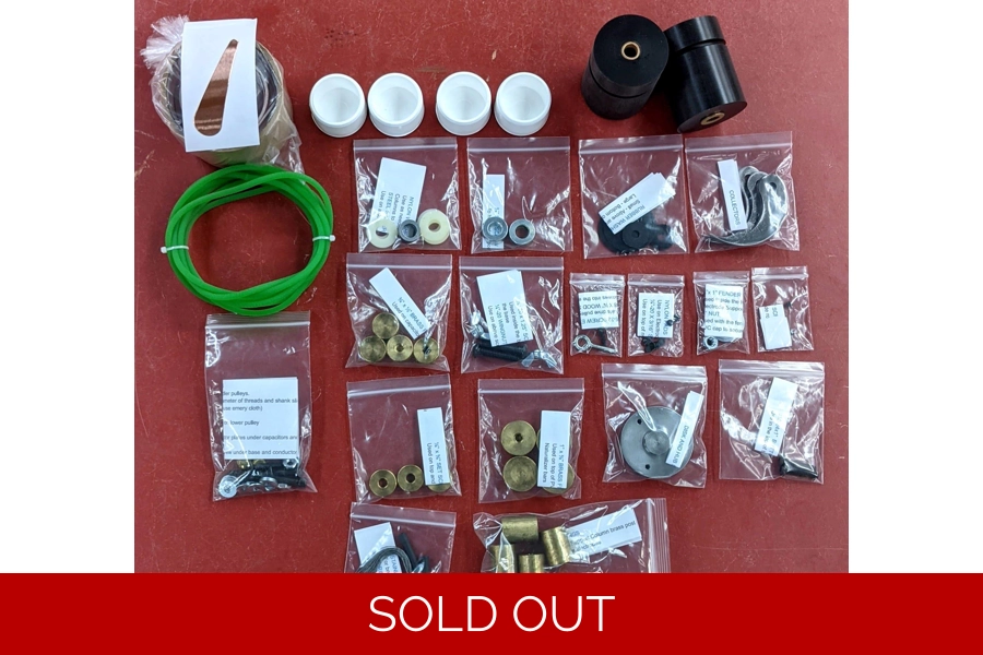 Hardware Kit for the Deluxe Wimshurst